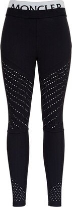 Elastic Logo Band Leggings-AA