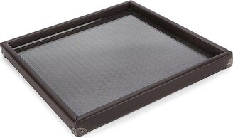 Square Leather Tray