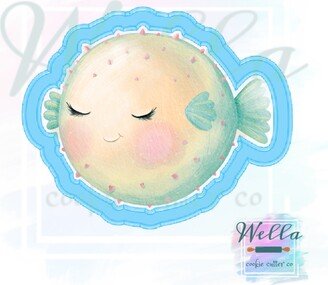 Pufferfish Cookie Cutter, Sea Themed Under The Blowfish Cutter