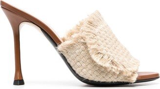 Jute-Strap Mules