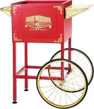 Great Northern Popcorn 8 oz. Roosevelt Replacement Popcorn Machine Cart - Red