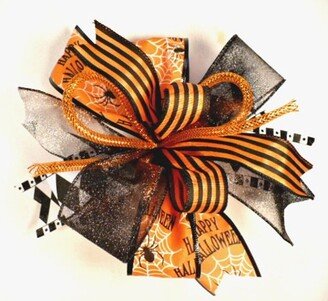 Halloween Lantern Bow, Wreath/Gift/Decoration Bow