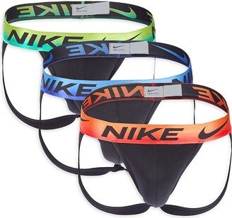 3-Piece Logo Jock Strap Briefs