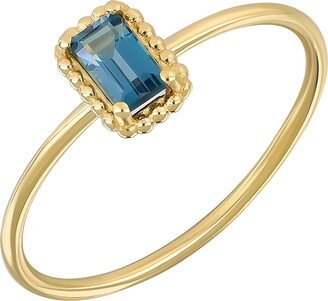 BLC Baguette Stone Ring