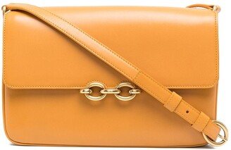 Chain-Detail Crossbody Bag