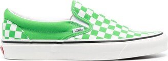 Checkerboard Slip-On Sneakers-AA