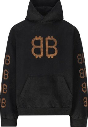 Crypto Faded Medium Fit Hoodie