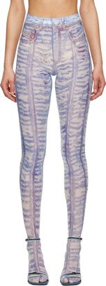 Blue P-Koll-H3 Leggings