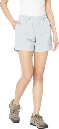 Plus Size Backcast Water Shorts (Cirrus Grey) Women's Swimwear