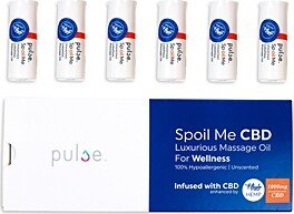 Pulse Spoil Me Cbd Massage Oil, Pack of 6