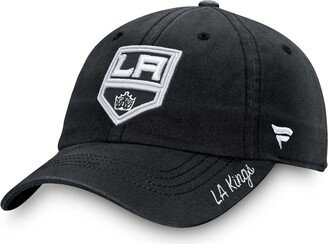 Women's Black Los Angeles Kings Core Primary Logo Adjustable Hat