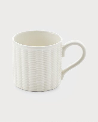 White Wicker Mug