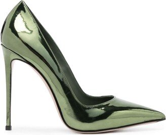 Eva 120mm leather pumps-AB