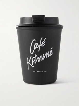 Café Kitsuné Logo-Print Travel Coffee Cup, 300ml