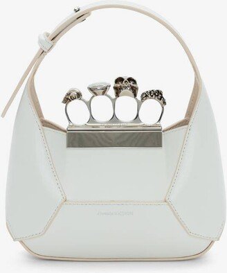 Women's The Jewelled Hobo Mini Bag In Ivory