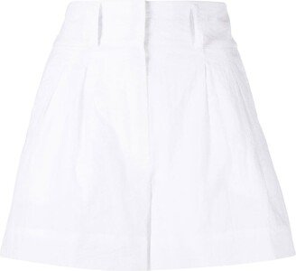 SHIATZY CHEN High-Waisted Chino Shorts