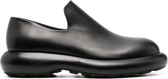 55m Platform Leather Loafers