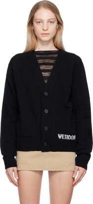 Black Patch Cardigan