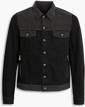 Studded denim jacket