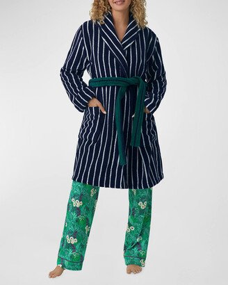 Unisex Striped Turkish Terry Robe