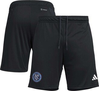 Men's Black New York City Fc 2023 On-Field Aeroready Training Shorts