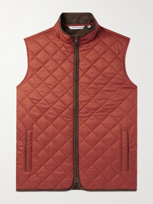 Essex Fleece-Trimmed Quilted Padded Shell Gilet