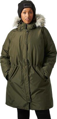 Plus Size Senja Parka (Green) Women's Coat