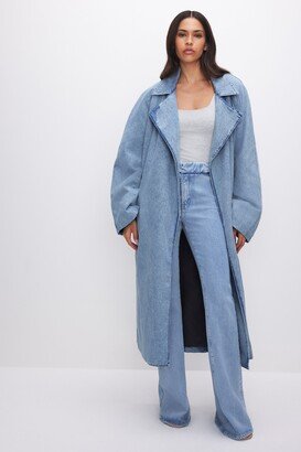 Denim Trench Coat