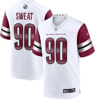 Men's Montez Sweat White Washington Commanders Game Jersey