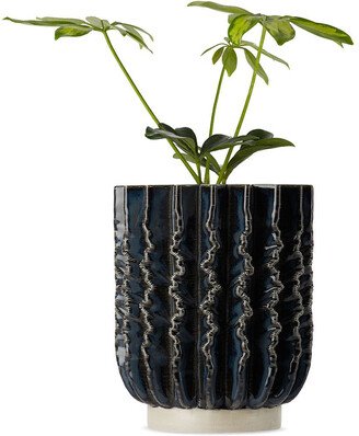 Polymorf Navy Large Gudrun Planter