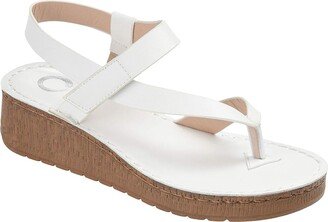 McCal Sandal (White) Women's Shoes