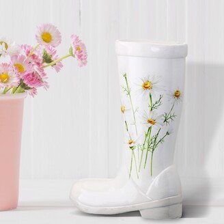 Terracotta Daisy Garden Boot 11.5