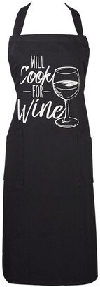 Chef Printed Apron, Cook for Wine, 1 Piece