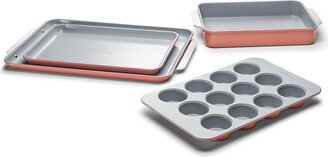 Caraway Non-Toxic Ceramic Non-Stick Mini 5 Piece Bakeware Set