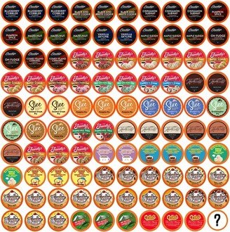 Two Rivers Coffee Two Rivers Flavored Coffee Pods Variety Sampler Pack for Keurig K-Cup Makers, 100 count