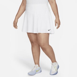 Women's Dri-FIT Advantage Tennis Skirt (Plus Size) in White