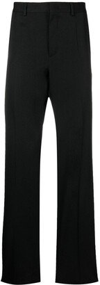 Pressed-Crease Four-Pocket Tailored Trousers