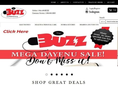 The Buzz Electronics Promo Codes & Coupons