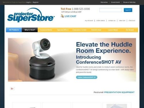 Projector Superstore Promo Codes & Coupons
