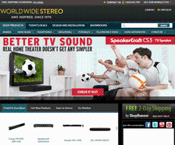 World Wide Stereo Promo Codes & Coupons