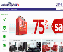 Leather Sofa World Promo Codes & Coupons