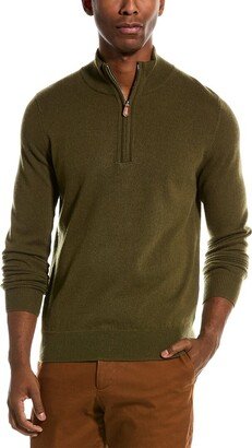 1/4-Zip Cashmere Sweater-AP