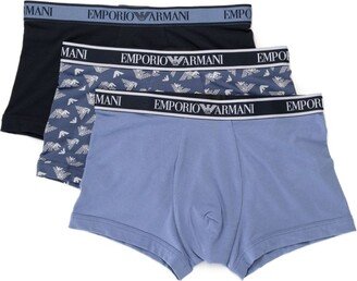 Logo-Waistband Boxers (Set Of Three)