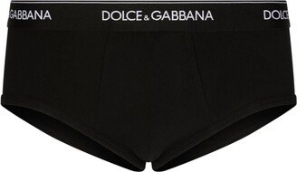 Logo-Waistband Cotton Boxers-AC