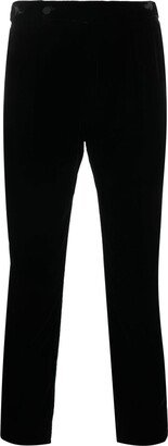 Cropped Velvet Trousers