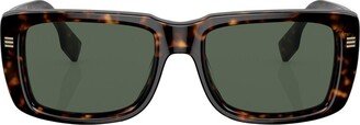 Jarvis rectangular-frame sunglasses