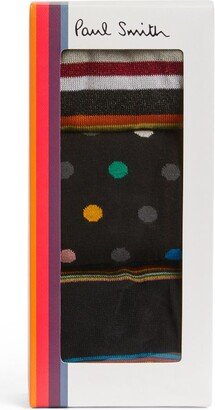 Patterned Socks (Pack Of 3)