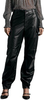 Sands Faux Leather Cargo Pant