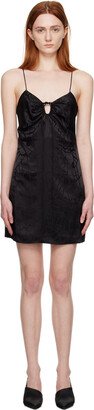 Black Papillon Minidress