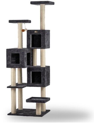 Hybrid Apparel Armarkat Real Wood Griant Cat Tower with Condos For Multiple Cats